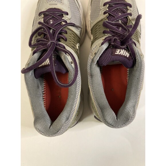 Nike  Zoom Vomero 6 Womens Running Shoe Size 8.5 Gray Purple Athletic Sneaker - Picture 8 of 11